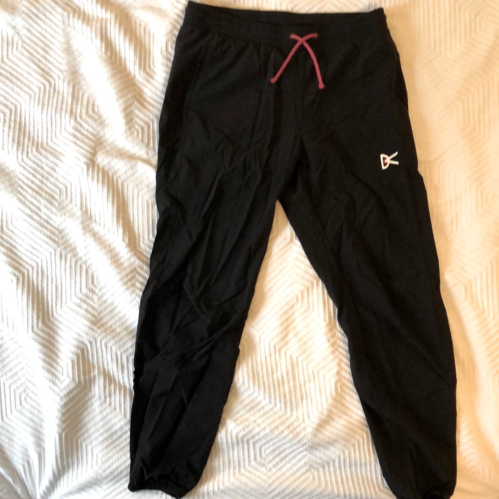 District Vision black athletic pants
